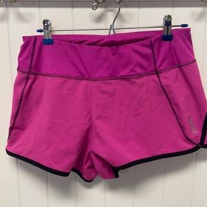 Pink Reebok waist band shorts